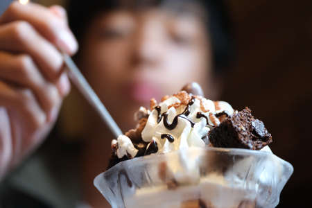 Chocolate Parfaitの写真素材
