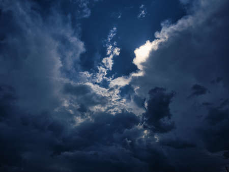 stormy weather in summer hokkaido
