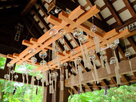 many wind chimes in japan