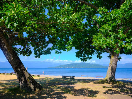 lake kussyaro in teshikaga hokkaidoの写真素材