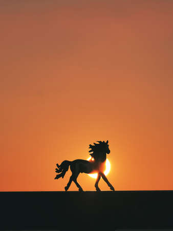 take a picture of a schleich horse figure