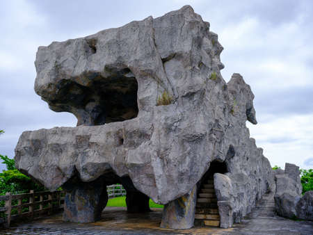 banna park on ishigaki islandの写真素材