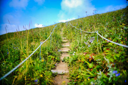 landscape of rebun island hokkaido