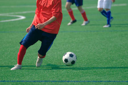 football game in hokkaido japanの写真素材