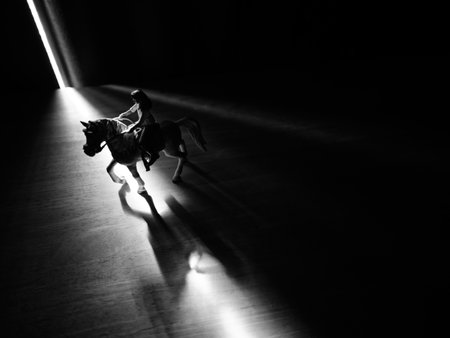 horse figureの写真素材