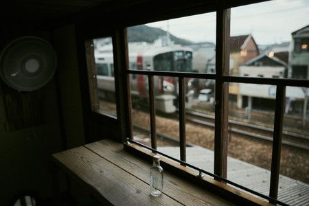 Dim room in onomichi hiroshima