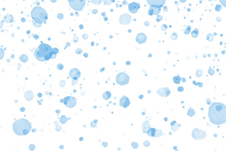 blue watercolor for background paperの写真素材
