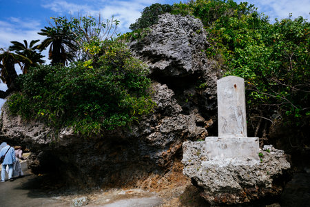 Amamichu's Tomb in okinawa Japanの写真素材