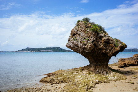 Amamichu's Tomb in okinawa Japanの写真素材
