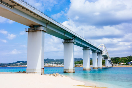 sesoko bridge in okinawa Japan