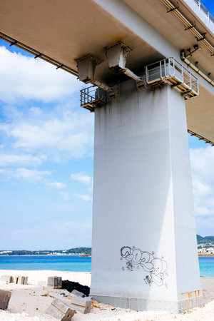 sesoko bridge in okinawa Japan