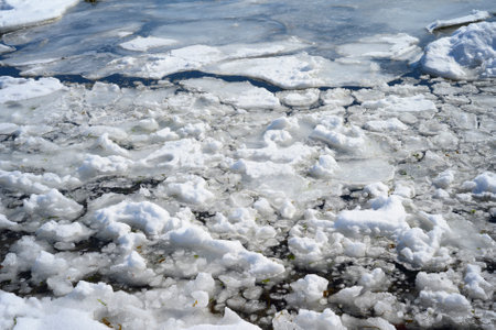 drift ice in abashiri hokkaido