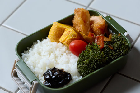 Homemade lunch box in japan