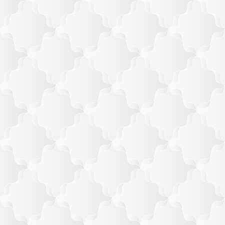 Neutral White Ribbon Trellis Textureのイラスト素材