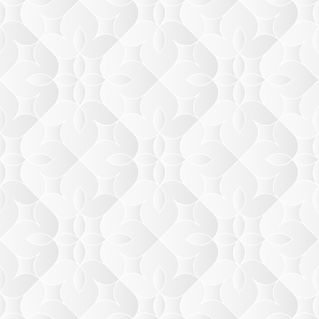 Neutral White Floral Textureのイラスト素材