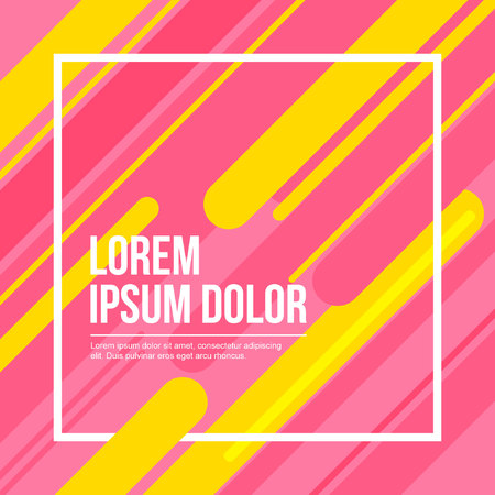 pink and yellow abstract backgroundのイラスト素材