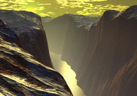 Alien planet