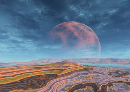 Alien planetの写真素材