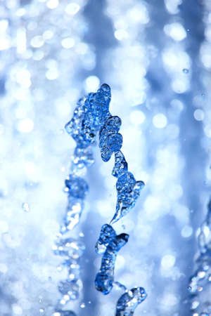 Water drops (closeup)の写真素材