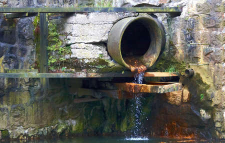 Sewage pipeの写真素材