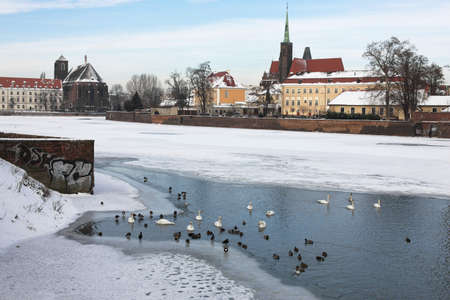 Monument in Wroclaw, Polandの写真素材