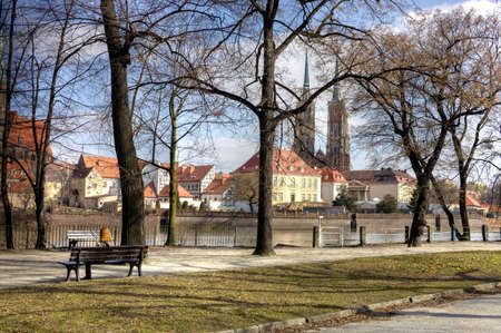 Monument in Wroclaw, Poland