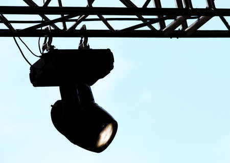 Spotlights on the sceneの写真素材