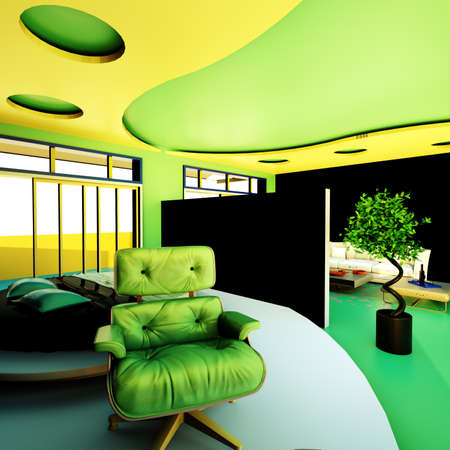 Modern interiorの写真素材