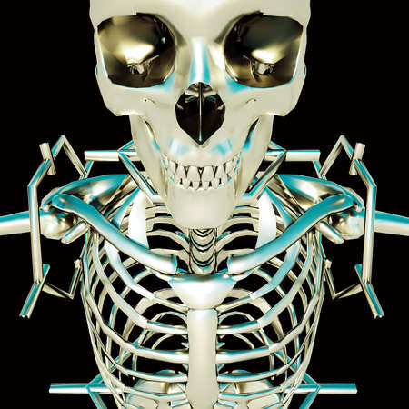 Silver skeleton