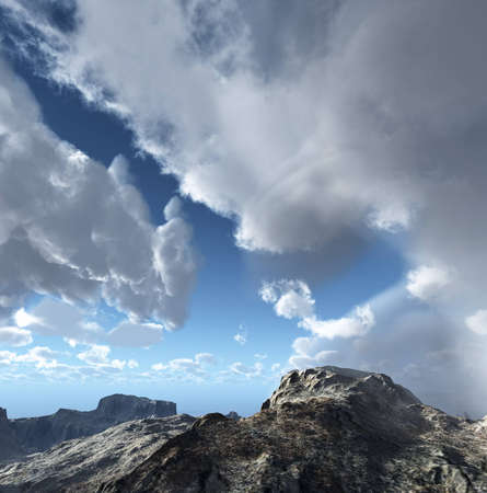 Volcanic eruption  