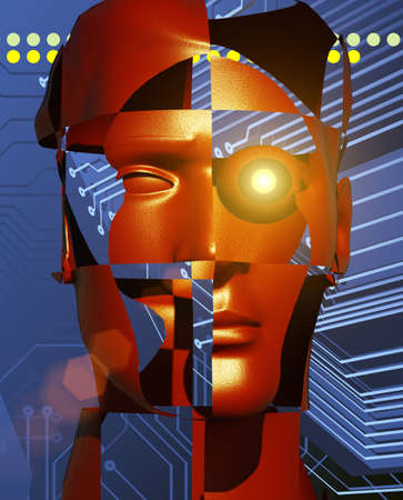Cyborgの写真素材