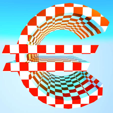 Euro currency symbolの写真素材