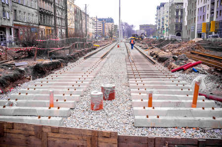 Construction siteのeditorial素材