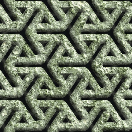 Corroded square vent - seamless backgroundの写真素材