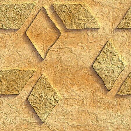 Pattern carved on wooden background