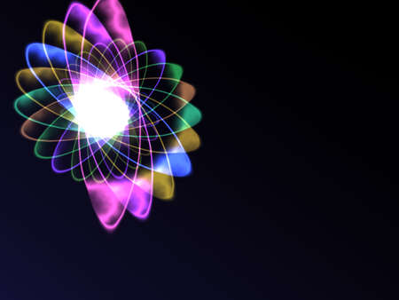 Spiral technology background templateの写真素材