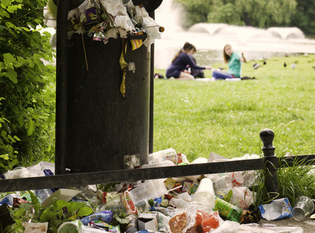 Litter binの写真素材