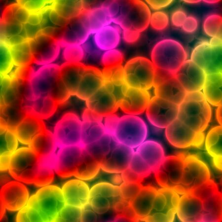 Bacteria cells close up