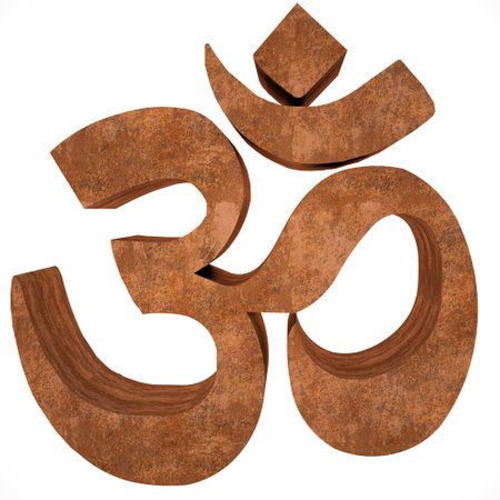 Om symbolの写真素材