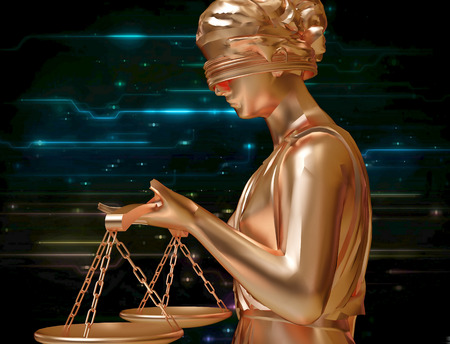 Lady of justiceの写真素材