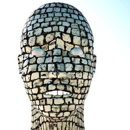 Cobble womanの写真素材