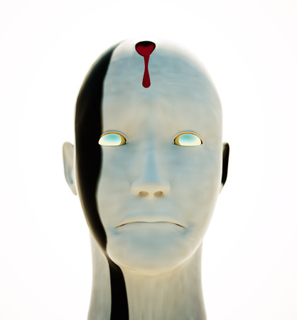 I stand for merciの写真素材