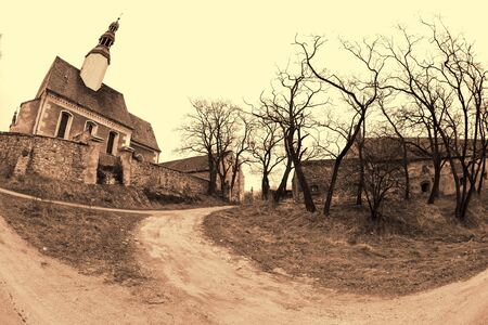 Country roadの写真素材