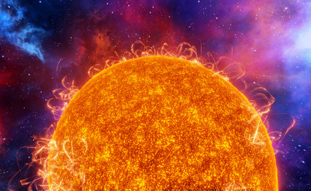 Surface of the sun