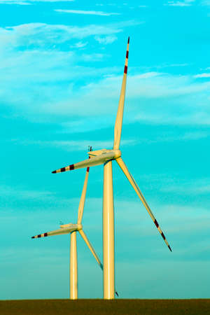 Windmills in Taczalin,Poland