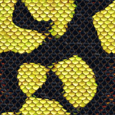Snake skin - Artificial seamless background