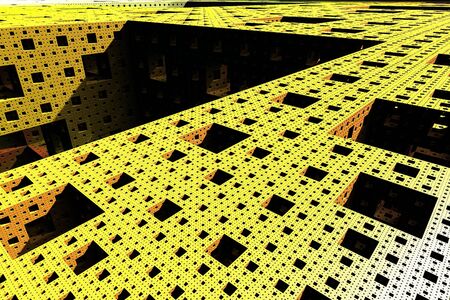 Technological modern block background closeupの写真素材