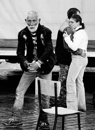 People on the dance floorのeditorial素材