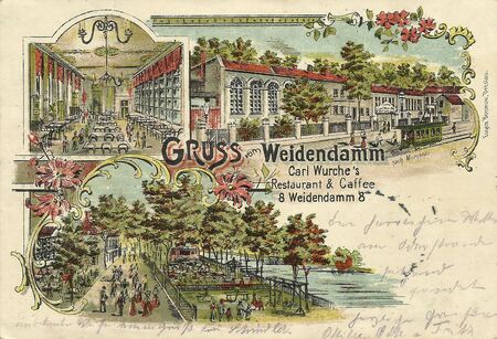 Breslau Wroclaw postcard from between 1920s and 30sのeditorial素材