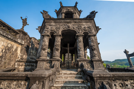 Old temple in Bali, Indonesia.の写真素材